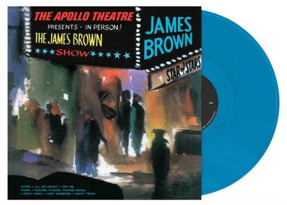 James Brown - Live At The Apollo (Cyan Blue Vinyl) Vinyl