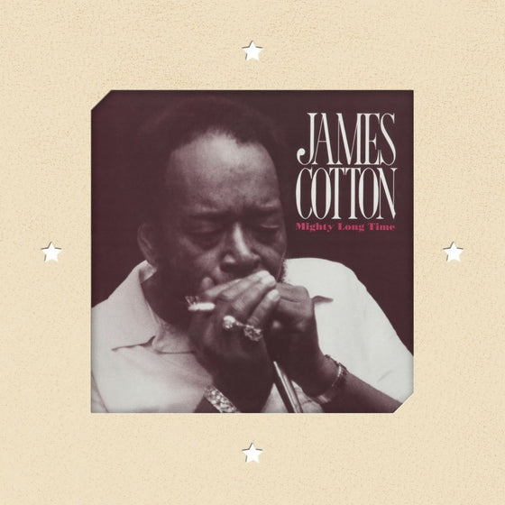 James Cotton - Mighty Long Time (PURPLE VINYL) Vinyl LP Limited Edition Purple Color Vinyl, 180g, Stock Style Jacket, Embossed