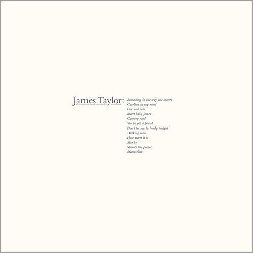 James Taylor - James Taylor's Greatest Hits (2019 Remastered) (180 Gram Vinyl) Vinyl