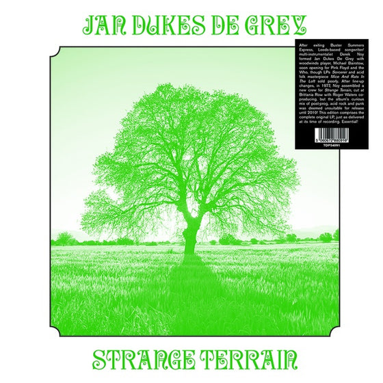 JAN DUKES DE GREY - Strange Terrain Vinyl LP