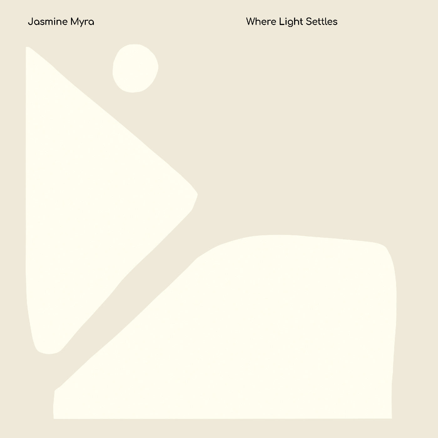 Jasmine Myra - Where Light Settles CD