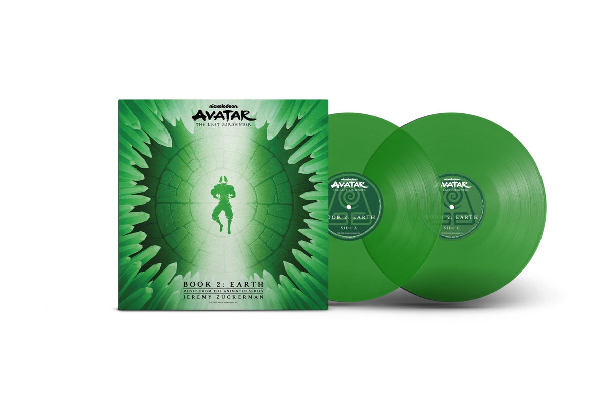 Jeremy Zuckerman - Avatar: The Last Airbender - Book 2: Earth (Music From The Animated Series) (Green Vinyl) [2LP] Vinyl