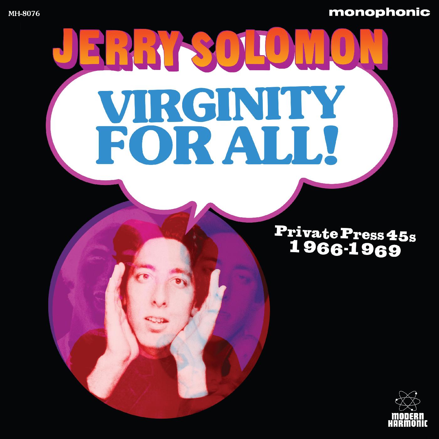 Jerry Solomon - Virginity For All! Private Press 45s 1966-1969 Vinyl 2LP
