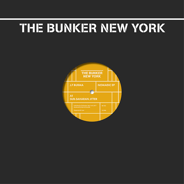 J.F. BURMA - Nomadic EP Vinyl 12"