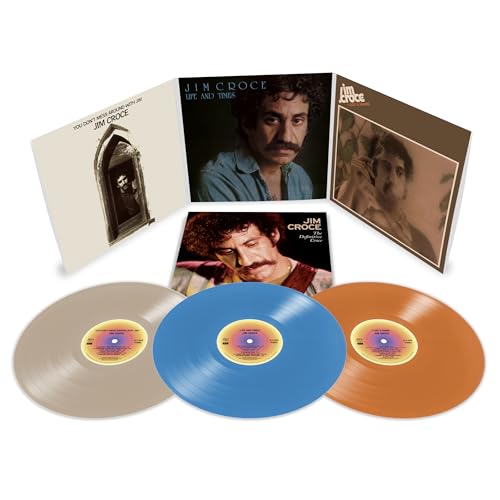 Jim Croce - The Definitive Croce [Bone/Sky Blue/Tangerine 3 Lp] Vinyl