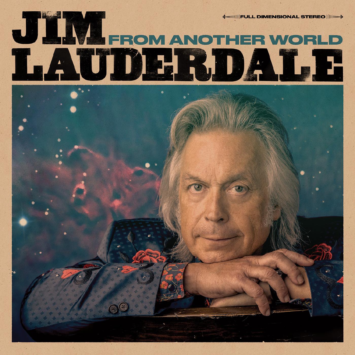 Jim Lauderdale - From Another World Vinyl LP Single jacket with printed inner sleeve