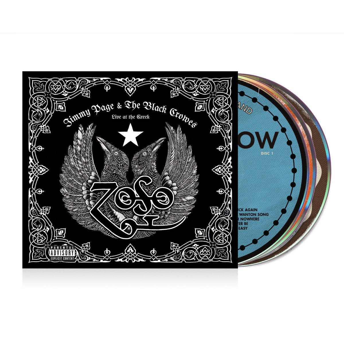 Jimmy Page & The Black Crowes - Live At The Greek (3 CD digipak) CD