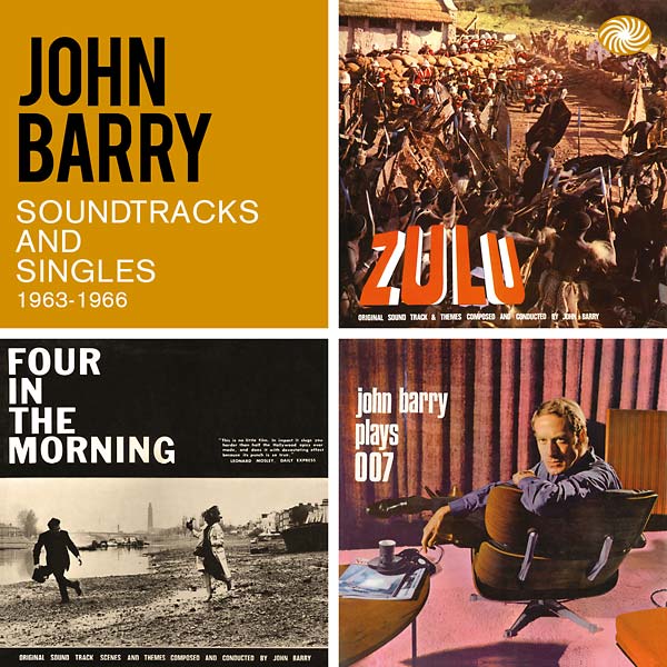 John Barry - Soundtracks and Singles 1963-1966 CD 3CD