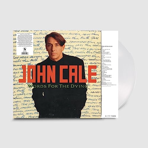 John Cale - Words For The Dying (CLEAR VINYL) Vinyl LP Limited Edition Clear Vinyl [w/ download card]