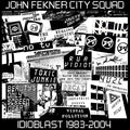 John City Squad Fekner - Idioblast 1983-2004 Vinyl 2LP, 12x12 "Beauty's Only Screen Deep" Stencil