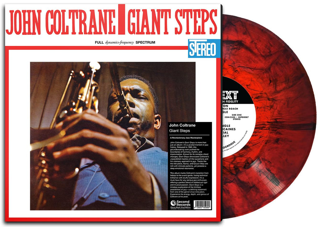 John Coltrane - Giant Steps (Limited Edition, Red Marble Colored Vinyl) Vinyl