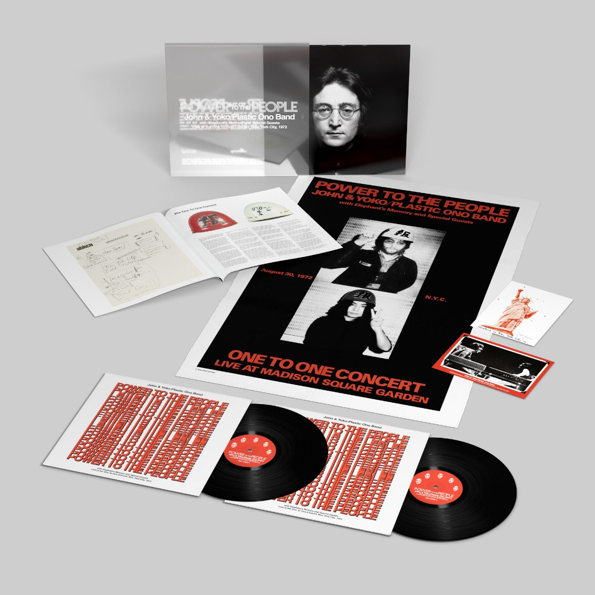 John Lennon/Yoko Ono/Plastic Ono Band - Power To The People: Live at the One To One Concert [180g 2 LP] Vinyl