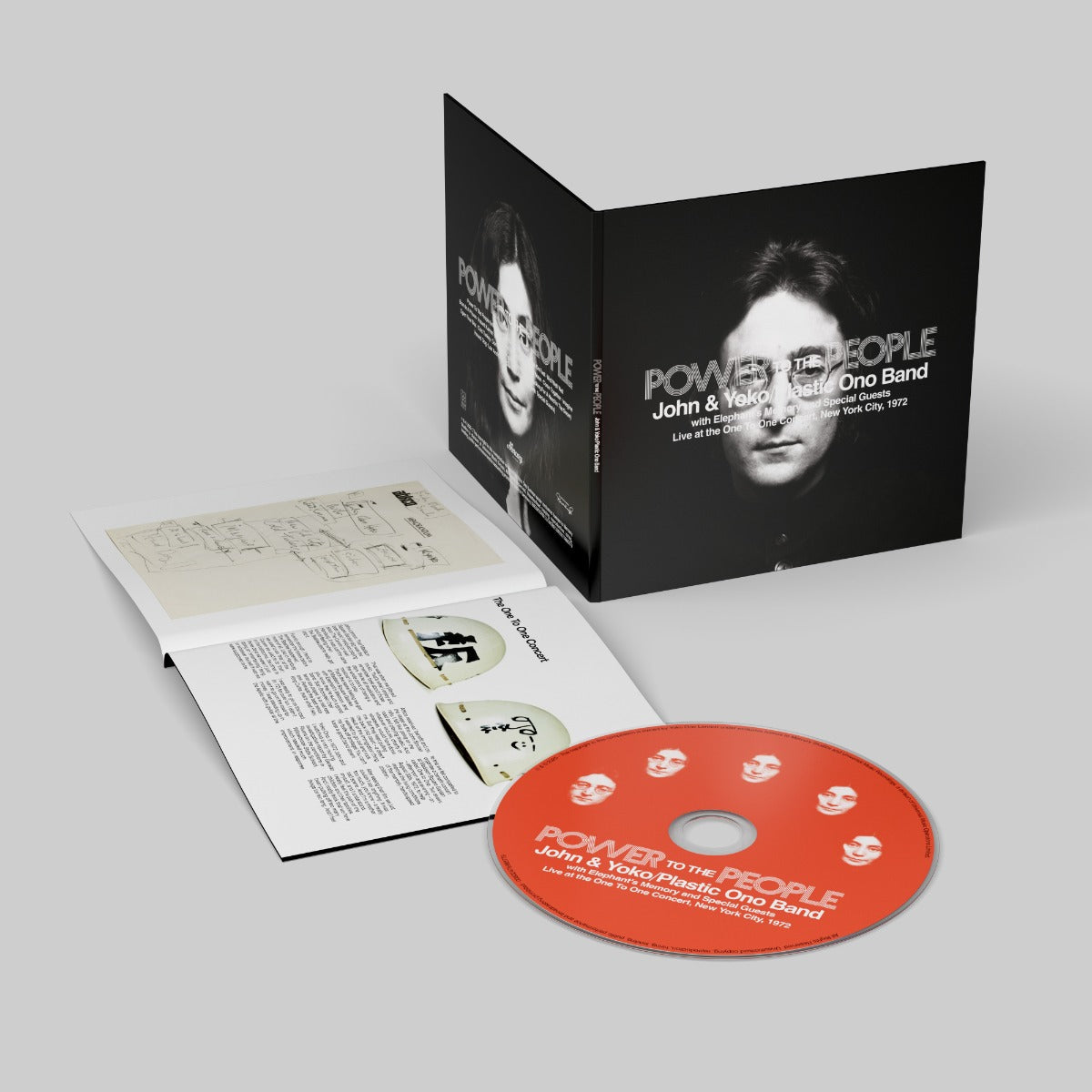 John Lennon/Yoko Ono/Plastic Ono Band - Power To The People: Live at the One To One Concert [2 CD] CD