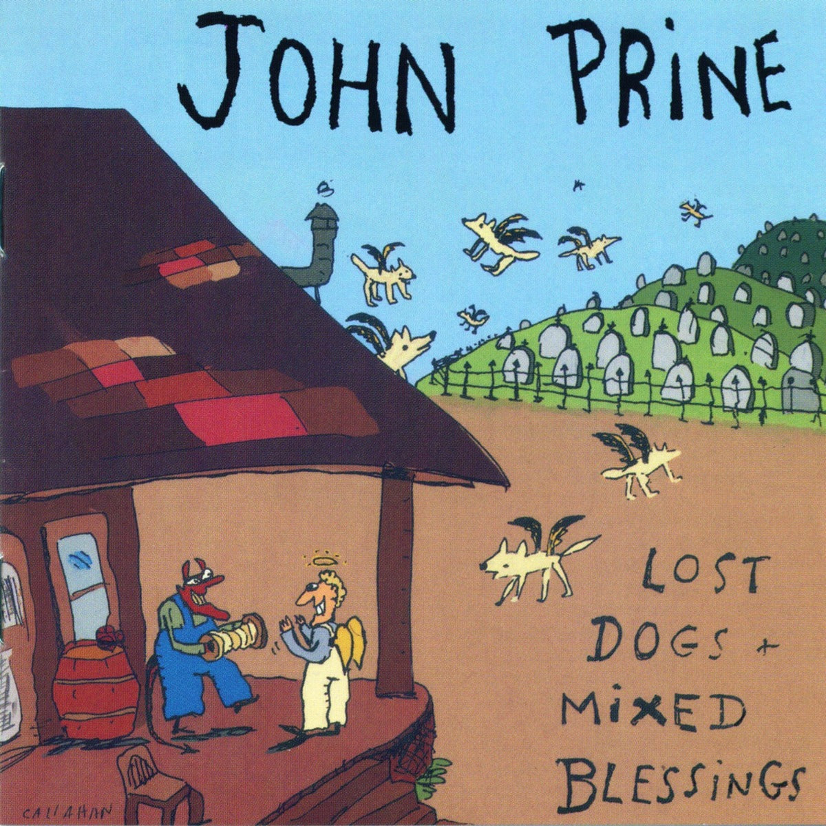 John Prine - Lost Dogs + Mixed Blessings (Black 2LP) Vinyl