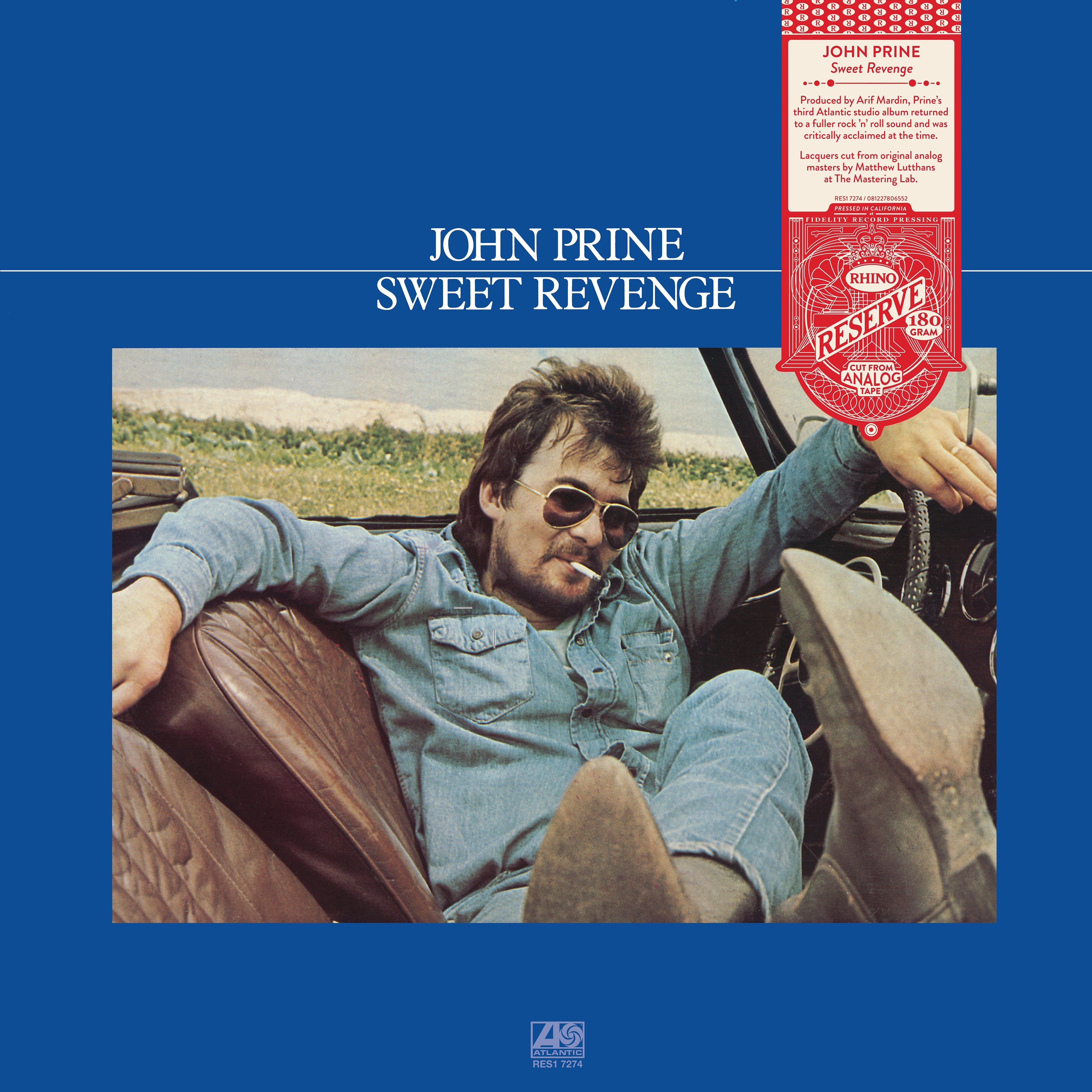 John Prine - Sweet Revenge (Limited Edition, Audiophile, 180 Gram Vinyl, Brick & Mortar Exclusive) Vinyl