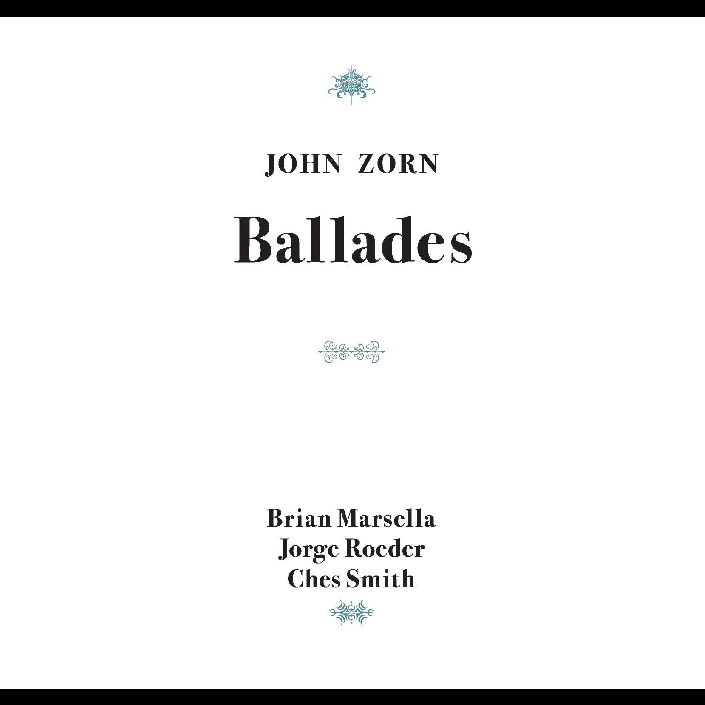 John Zorn - Ballades CD CD