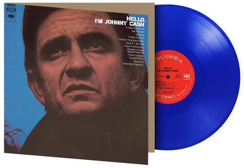 Johnny Cash - Hello I'm Johnny Cash (Limited Edition, Gatefold, 180 Gram Blue Colored Vinyl) [Import] Vinyl