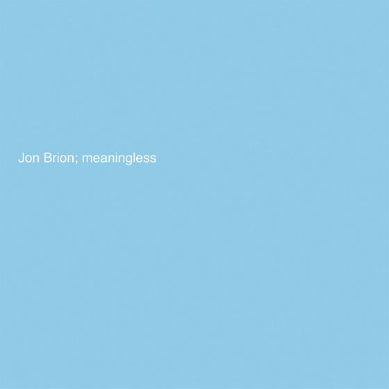 Jon Brion - Meaningless (Indie Exclusive Baby Blue Vinyl) Vinyl