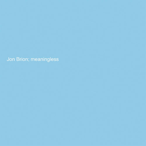 Jon Brion - Meaningless Vinyl LP Printed Inner Sleeve with Lyrics and Credits [w/ download card]