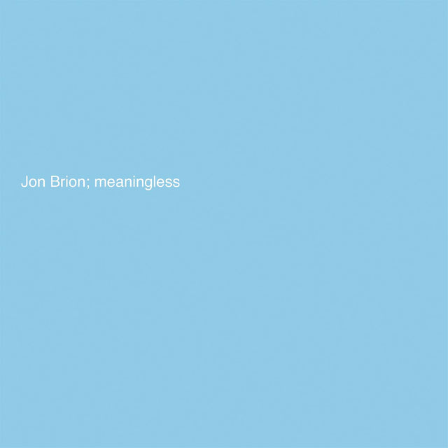 Jon Brion - Meaningless Vinyl LP Printed Inner Sleeve with Lyrics and Credits [w/ download card]