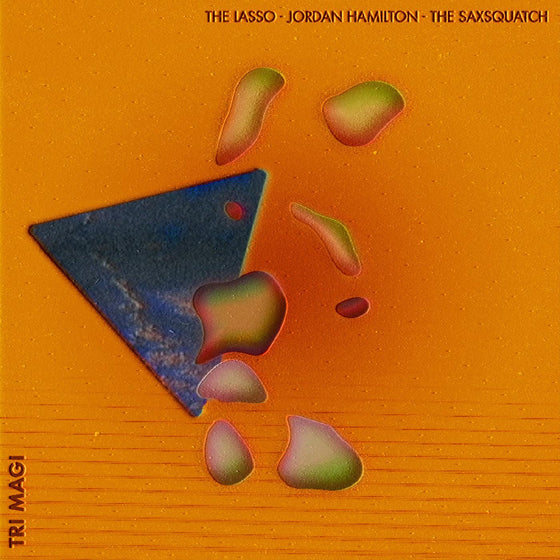 Jordan Hamilton The Lasso - Tri-Magi (WHITE & ORANGE TWISTER VINYL) Vinyl LP, White & Orange Twister Vinyl, Slip Sleeve / Jacket