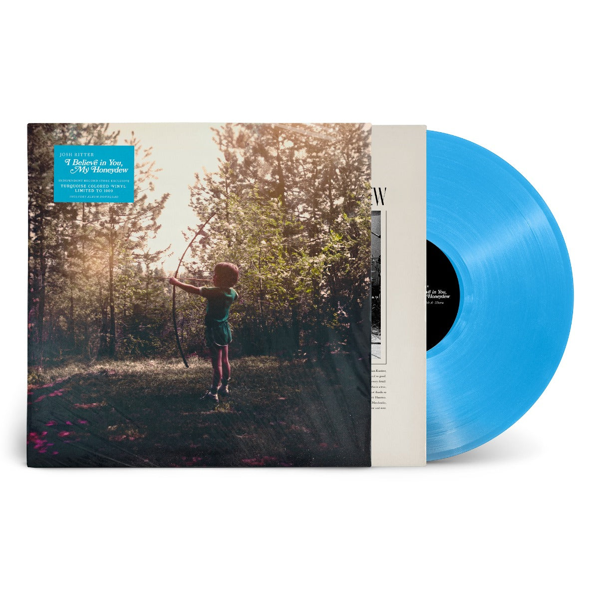 Josh Ritter - I Believe In You My Honeydew (Indie Exclusive) (Turquoise Vinyl) Vinyl
