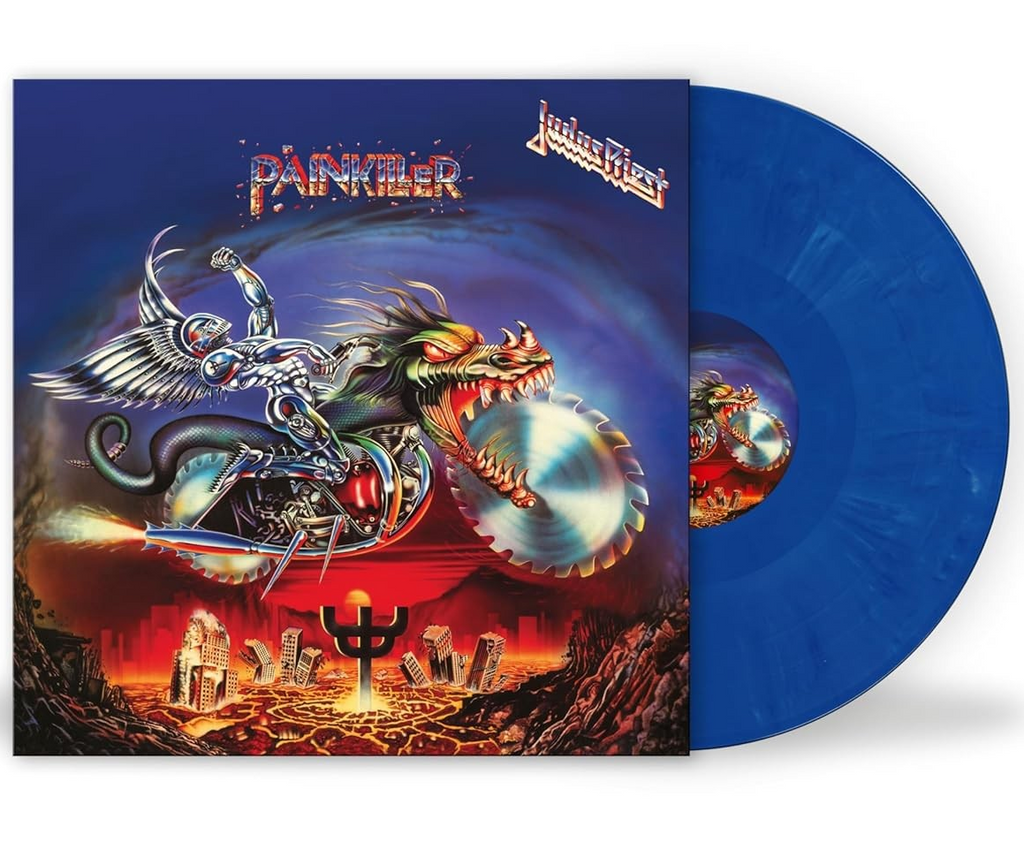 Judas Priest - Painkiller (Limited Edition, Blue Marble Colored Vinyl) [Import] Vinyl