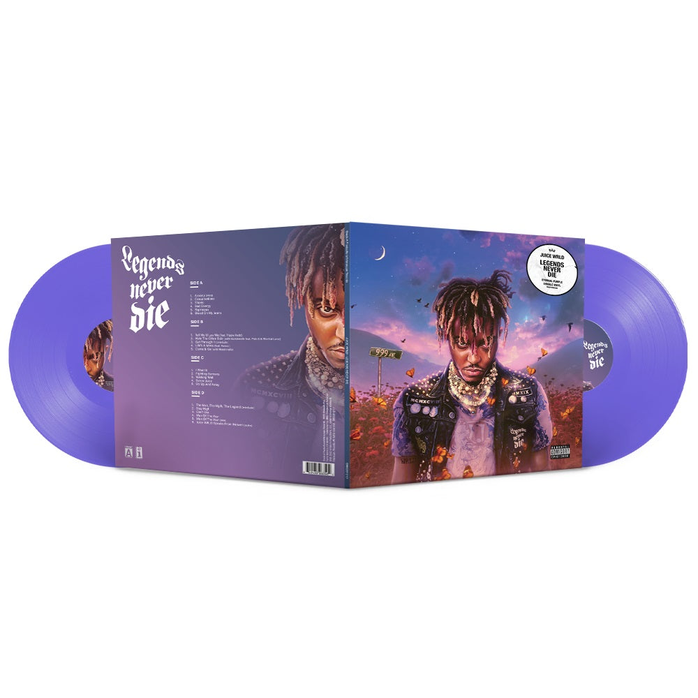 Juice Wrld - Legends Never Die (5 Year Anniversary) [Eternal Purple 2Lp] Vinyl