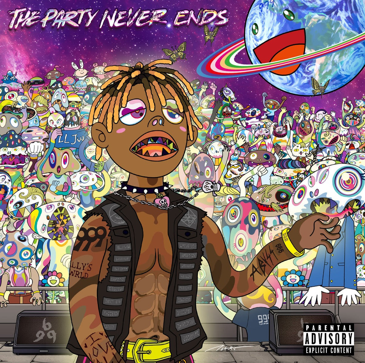 Juice Wrld - The Party Never Ends [Explicit Content] (Indie Exclusive, Limited Edition, Silver Colored Vinyl) (2 Lp's) Vinyl