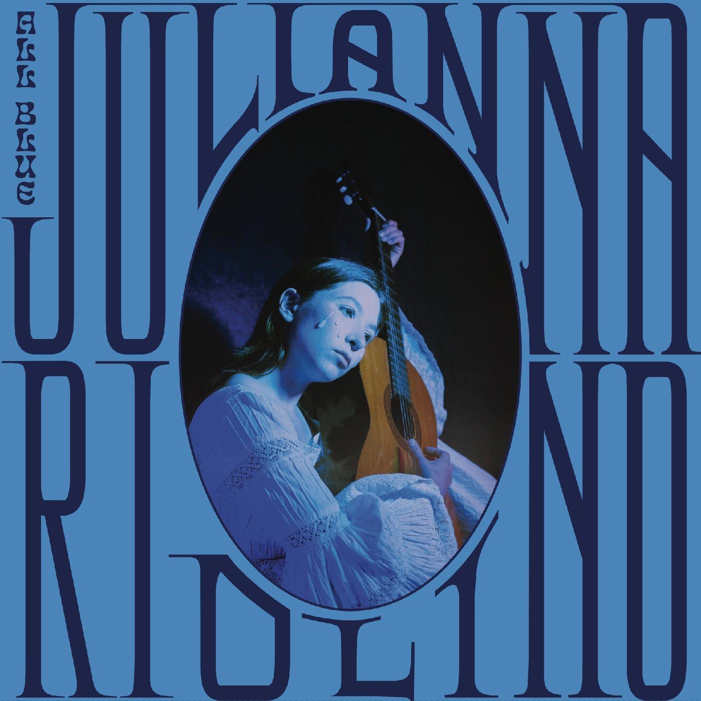 Julianna Riolino - All Blue Vinyl LP Tip on Jacket, printed inner lyric sleeve
