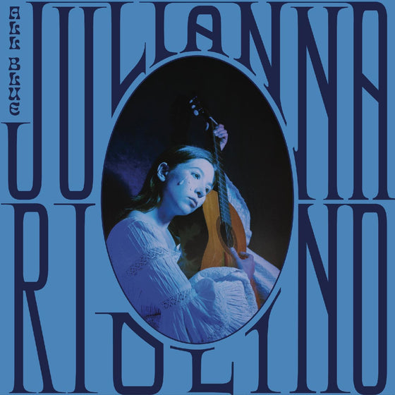 Julianna Riolino - All Blue Vinyl LP Tip on Jacket, printed inner lyric sleeve