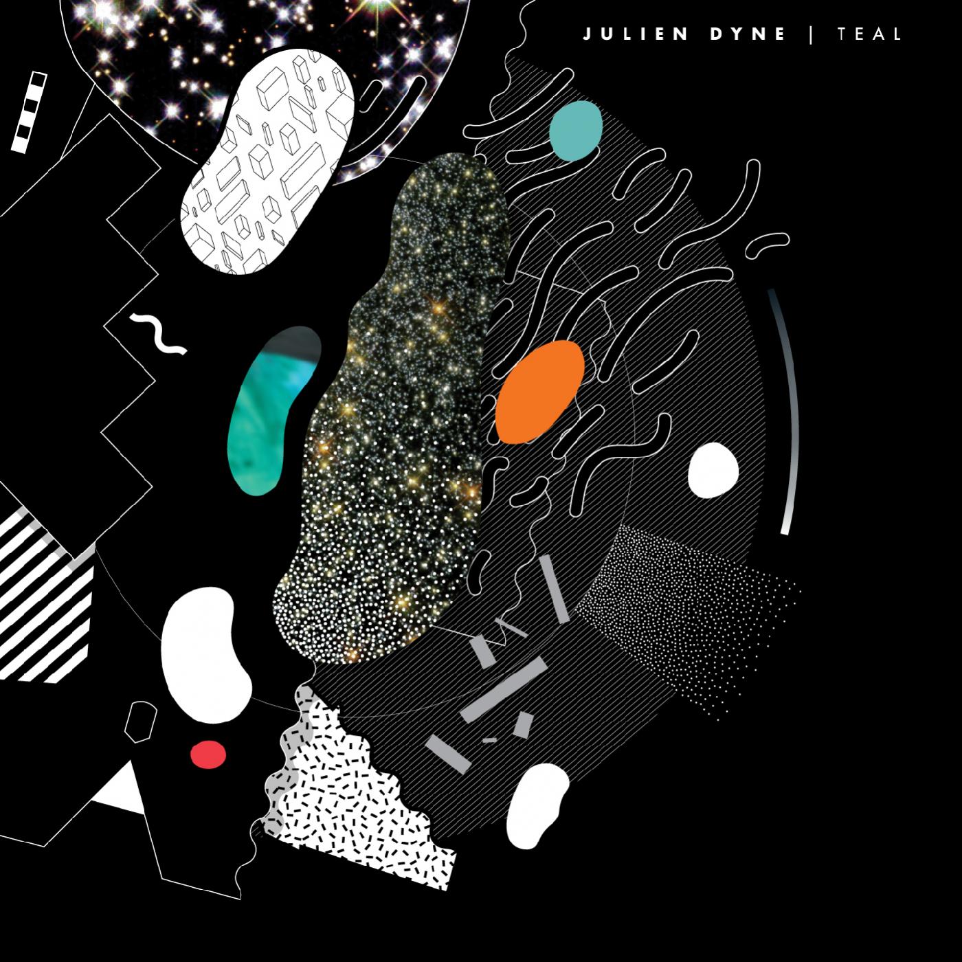 Julien Dyne - Teal Vinyl Double vinyl (140g) album, slip sleeve