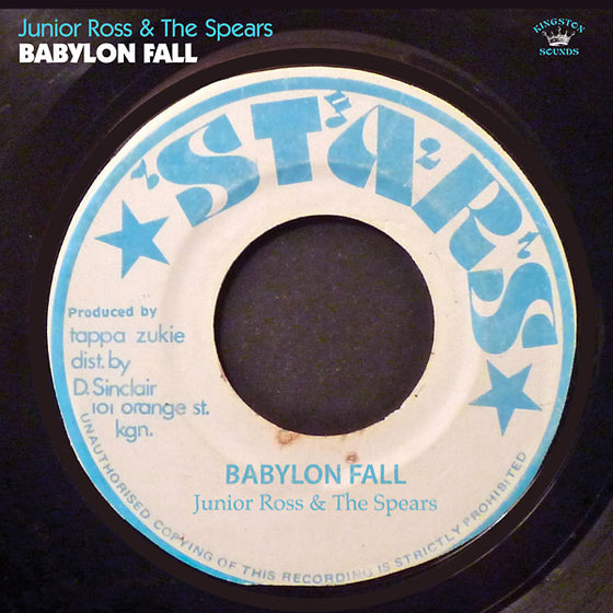 JUNIOR ROSS & THE SPEARS - Babylon Fall CD