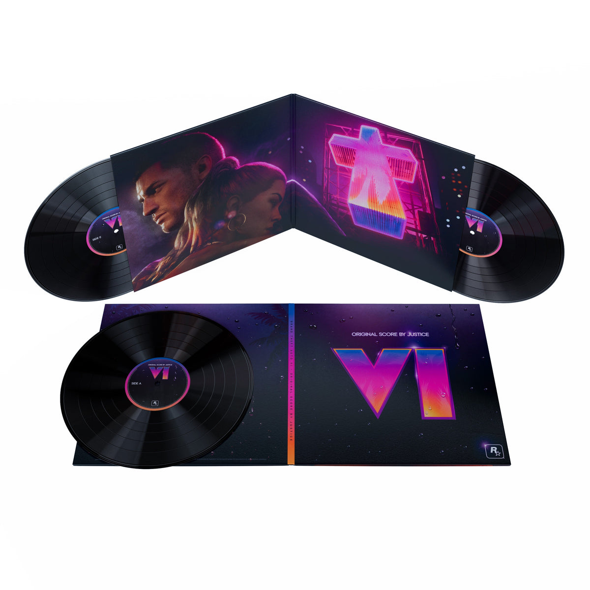 Justice - Grand Theft Auto VI: Original Score by Justice [3LP] Vinyl