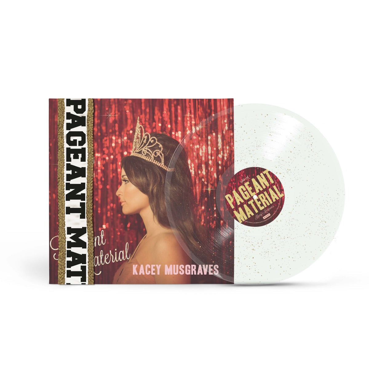 Kacey Musgraves - Pageant Material (10 Year Anniversary) [Clear Gold Glitter Lp] Vinyl