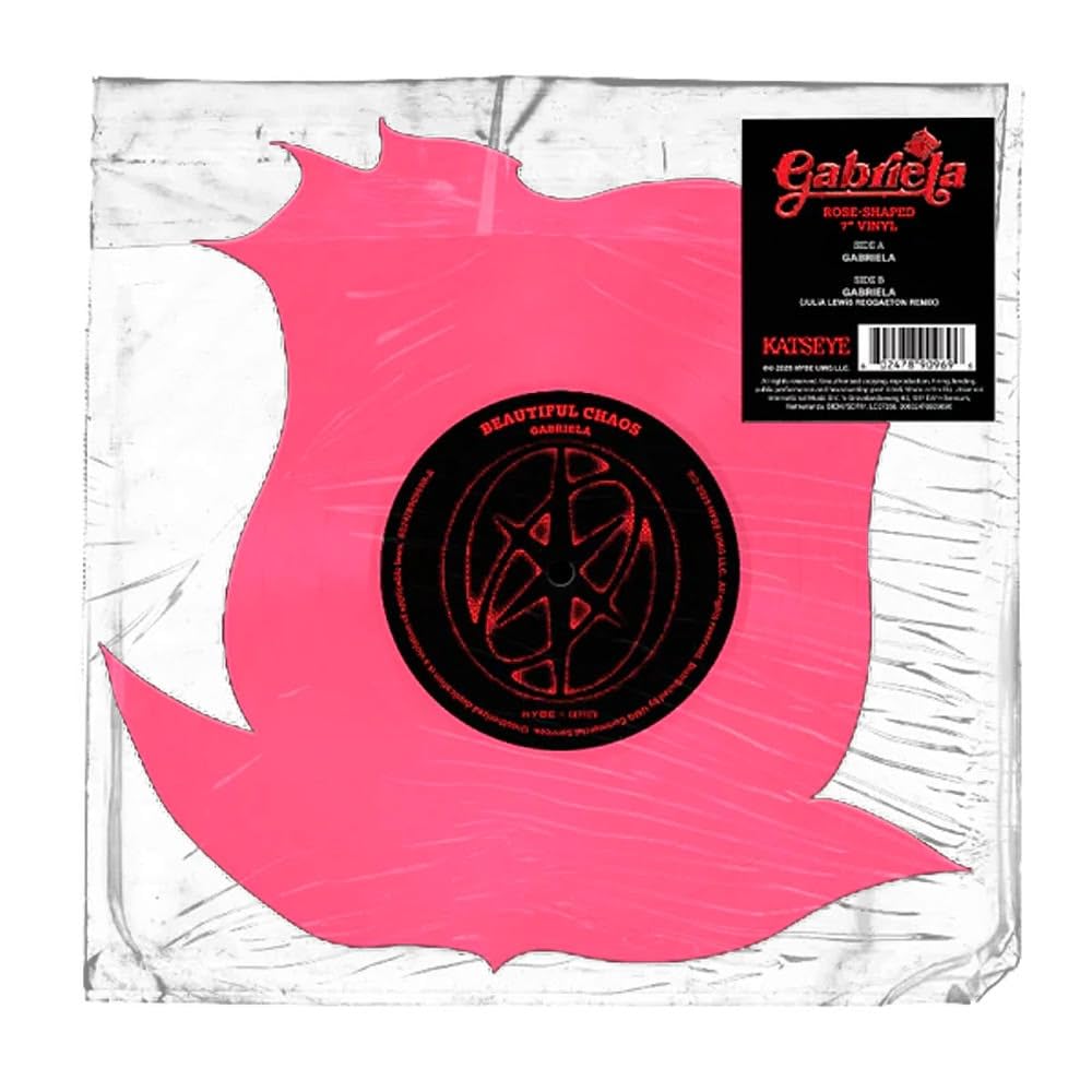 KATSEYE - Gabriela (Die-Cut) [Pink 7" Single] Vinyl