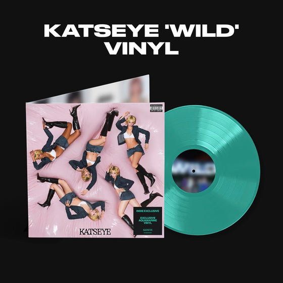 KATSEYE - Wild (Indie Exclusive) [Aquamarine Vinyl] Vinyl