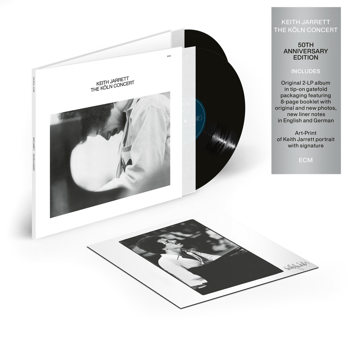 Keith Jarrett - The Köln Concert (50Th Anniversary Edition) [2LP] Vinyl