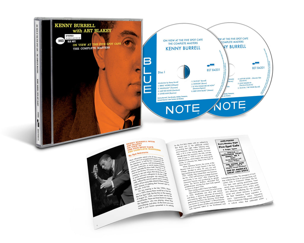 Kenny Burrell With Art Blakey - On View At The Five Spot Cafe: The Complete Masters (Blue Note Tone Poet Series) [2 Cd] CD