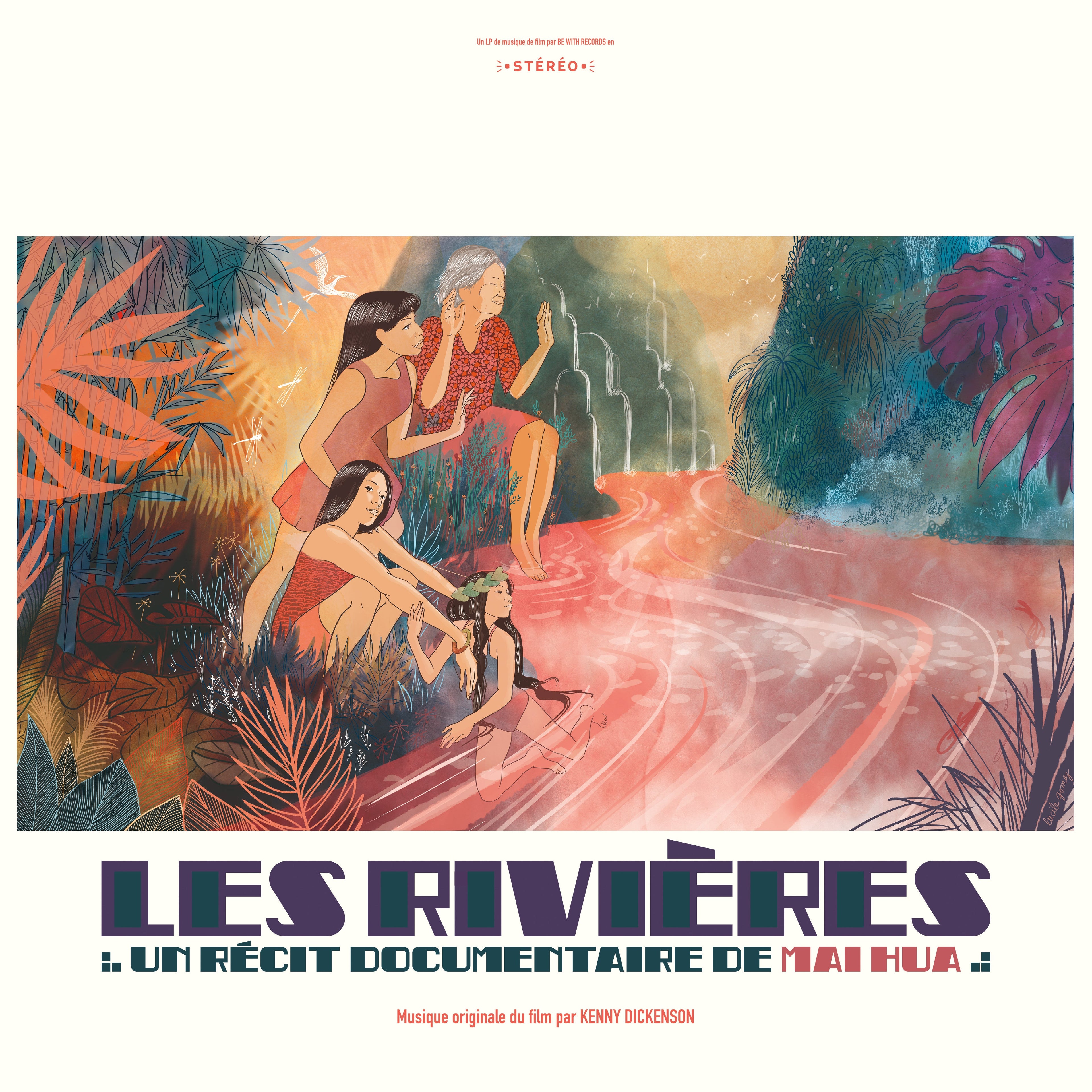 KENNY DICKENSON - Les Rivières Vinyl LP Black