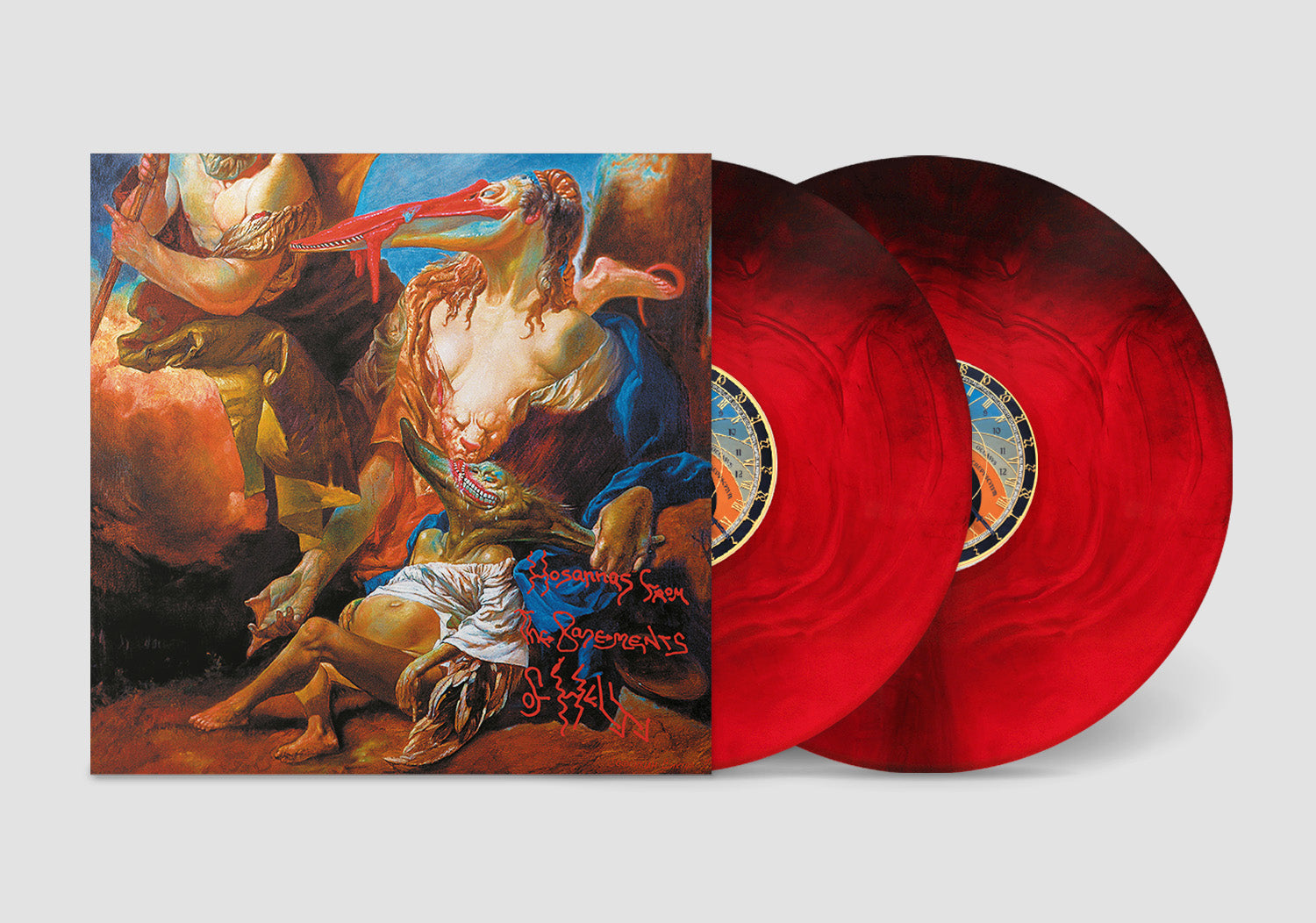 Killing Joke - Hosannas from the Basements of Hell (Deluxe Edition, Red & Black Galaxy Colored Vinyl, Indie Exclusive) (2 Lp's) Vinyl