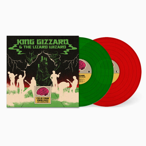 King Gizzard and the Lizard Wizard - I'm In Your Mind Fuzz Live (Indie Exclusive) [Red, Green, Clear] Vinyl