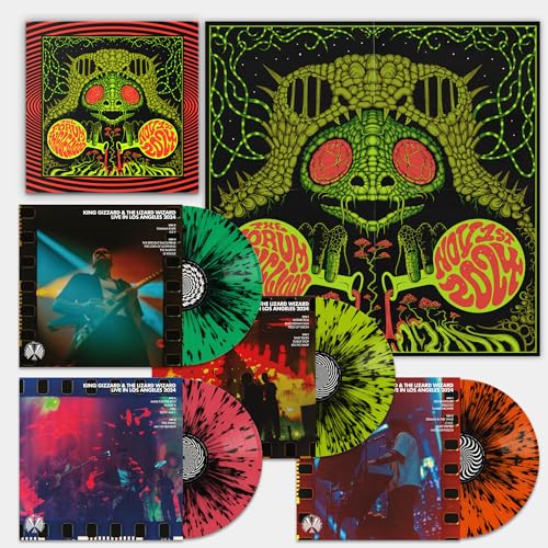 King Gizzard & The Lizard Wizard - King Gizzard - Live In Los Angeles '24 (4Lp Splatter Vinyl Box Set) Vinyl