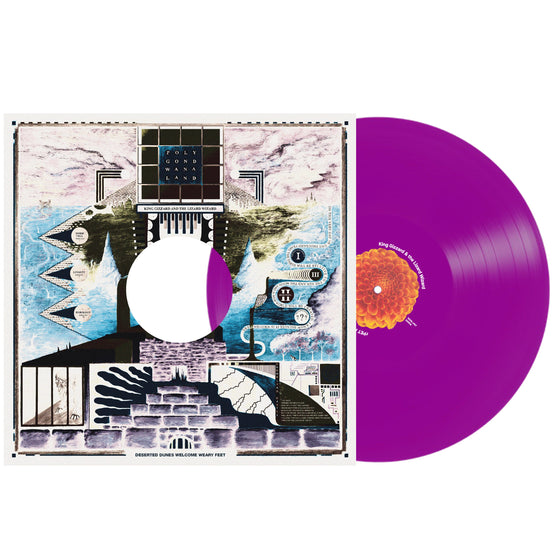 King Gizzard & The Lizard Wizard - Polygondwanaland (100% Recycled Plastic (r-PET), 180 Gram Translucent Purple) Vinyl