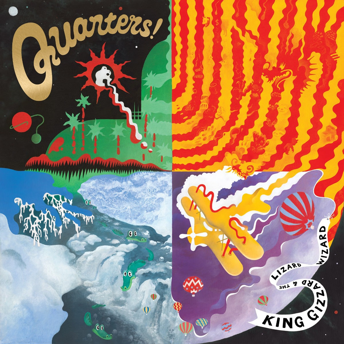 King Gizzard & The Lizard Wizard - Quarters! [180G Recycled Lp] Vinyl