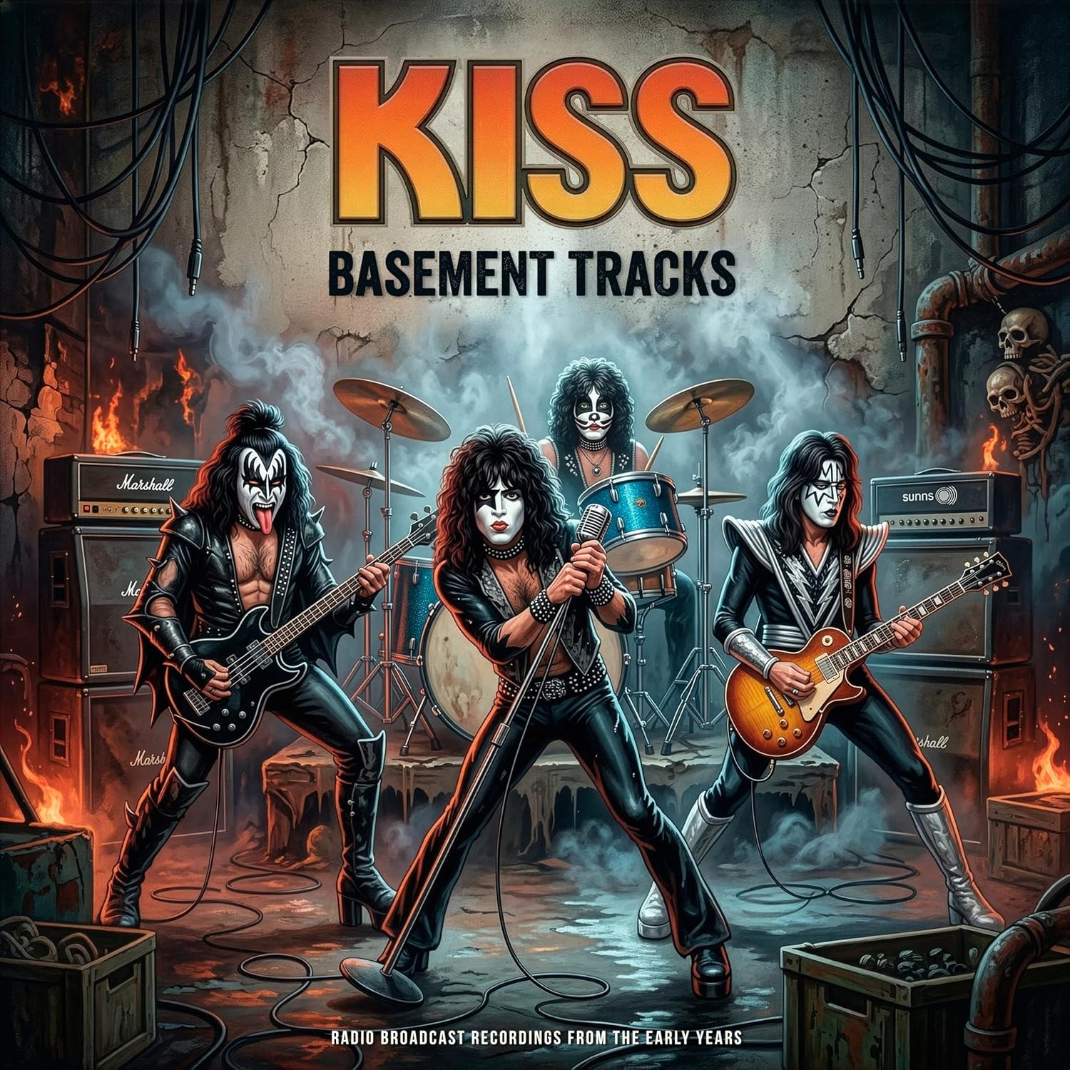 Kiss - Basement Tracks (Limited Edition, Orange Colored Vinyl) [Import] Vinyl