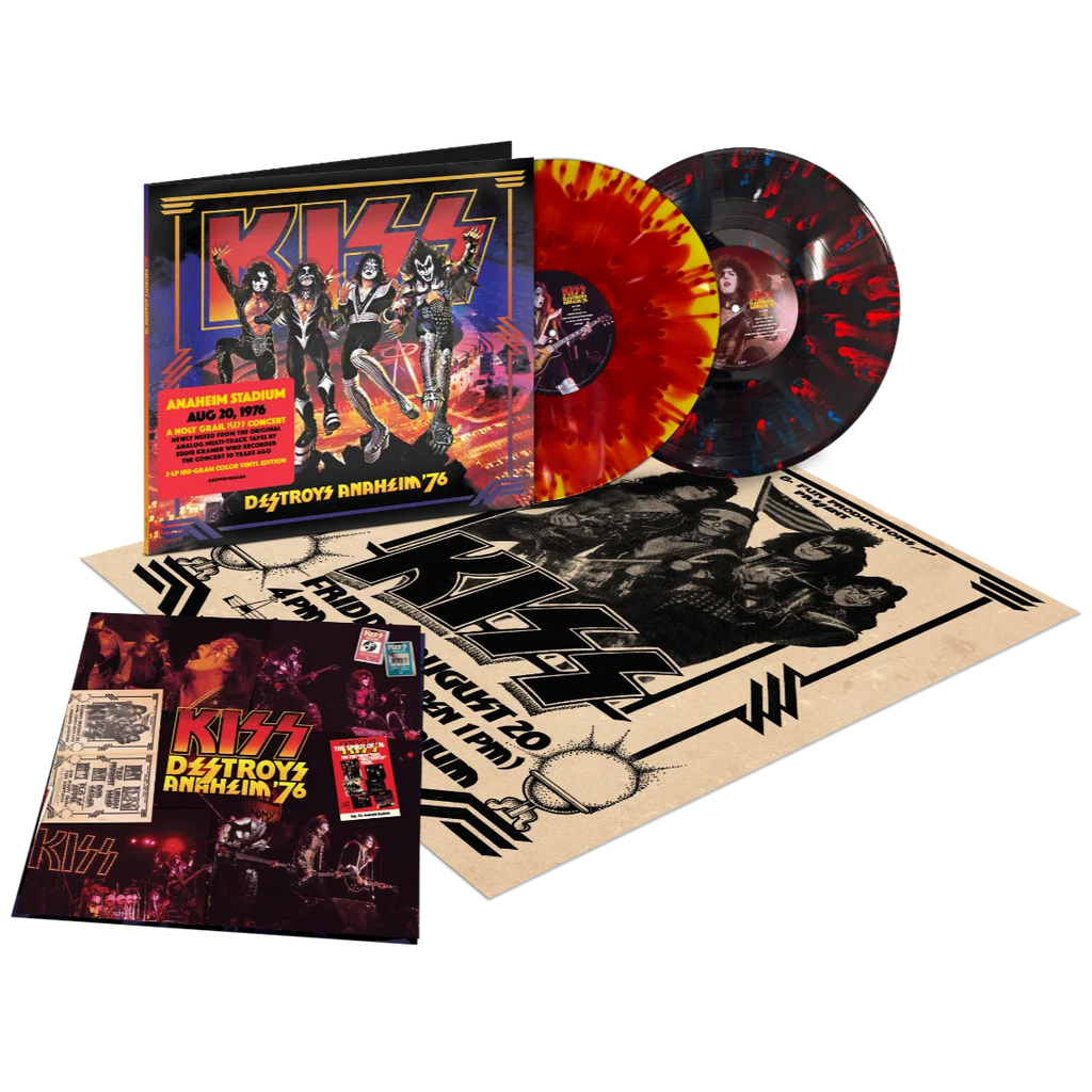 Kiss - KISS Destroys Anaheim '76 (Limited Edition, 180 Gram Colored Vinyl) (2 Lp's) Vinyl