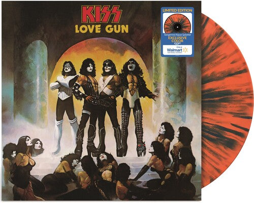Kiss - Love Gun (Limited Edition, Tangerine/ Aqua Splatter Colored Vinyl) Vinyl