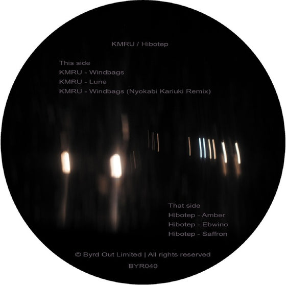 KMRU/HIBOTEP - KMRU / Hibotep Vinyl 12"