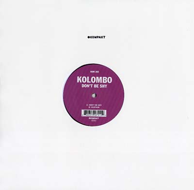 KOLOMBO - Don't Be Shy Vinyl 12"